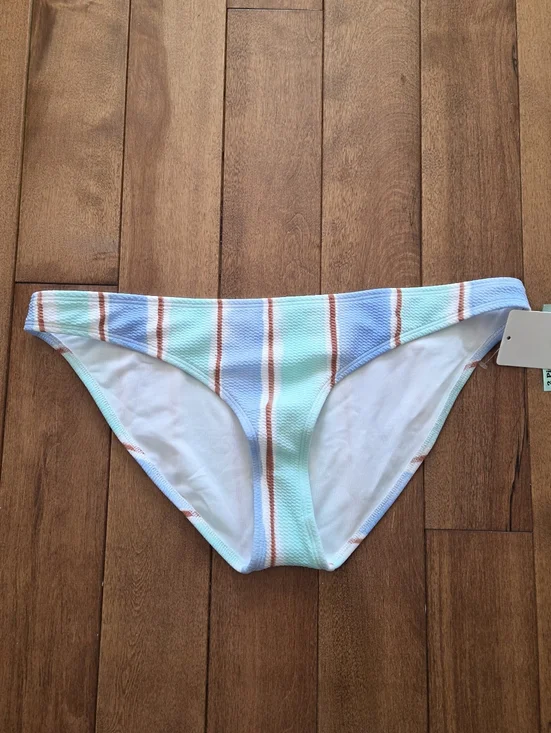 🆕️ Body Glove Striped Blue & Mint Women’s Bikini Set Size XL - Picture 8 of 12